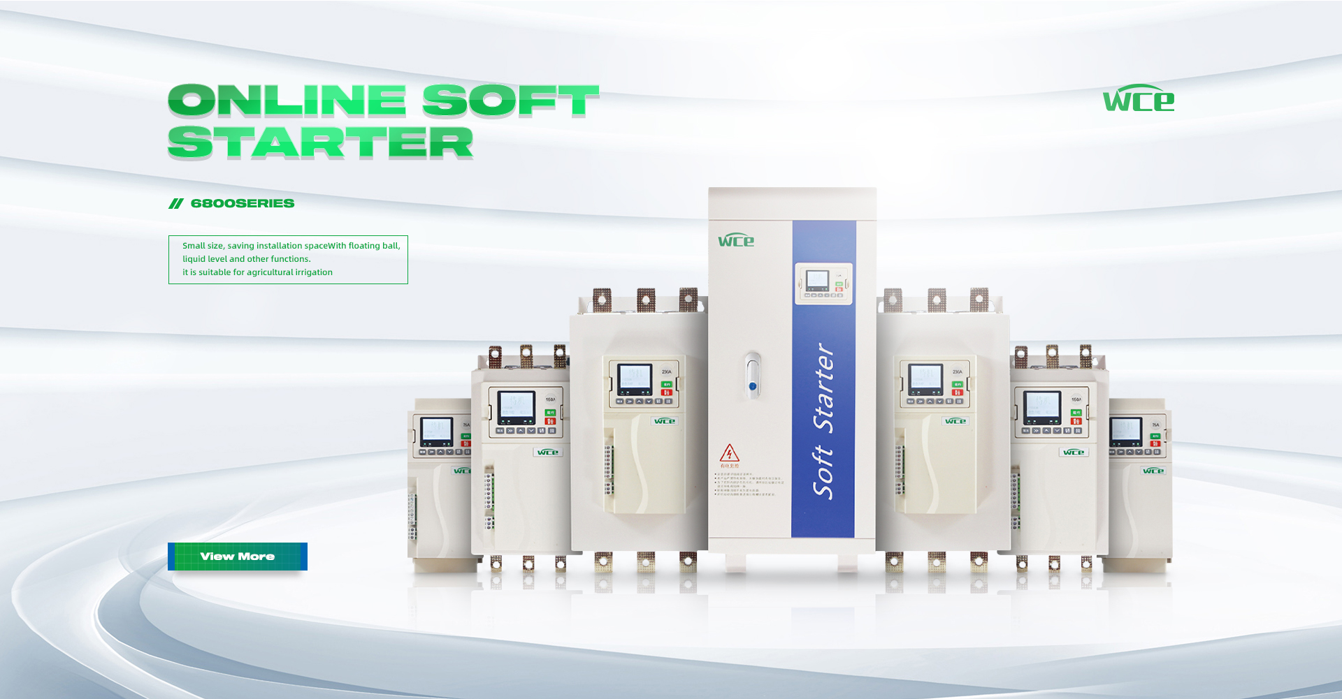 6800 Series Soft Starters: Innovative design empowers efficient motor control