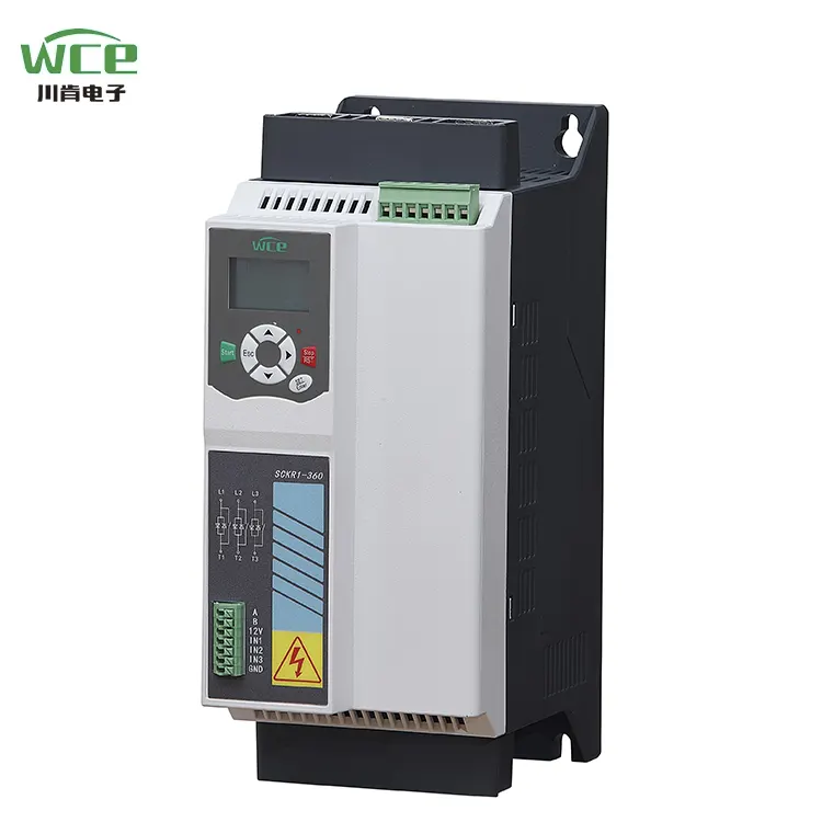 Built in Bypass Soft Starter for fan 22KW 45A
