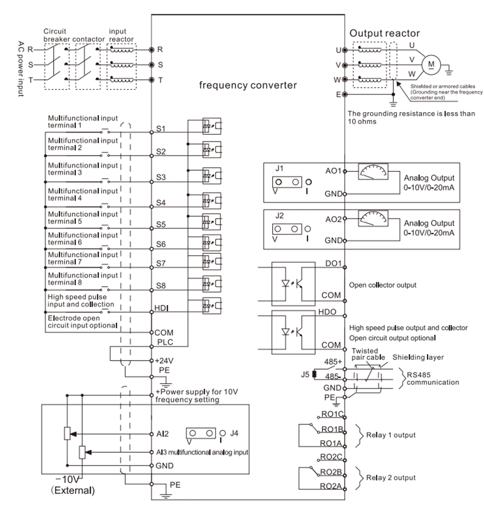 3 Phase 660V AC Drive VFD