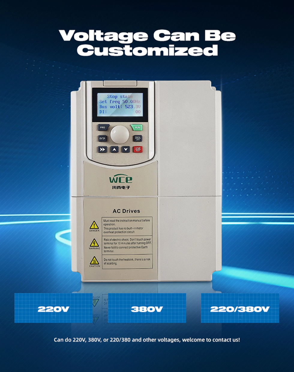 3 Phase 660V AC Drive VFD