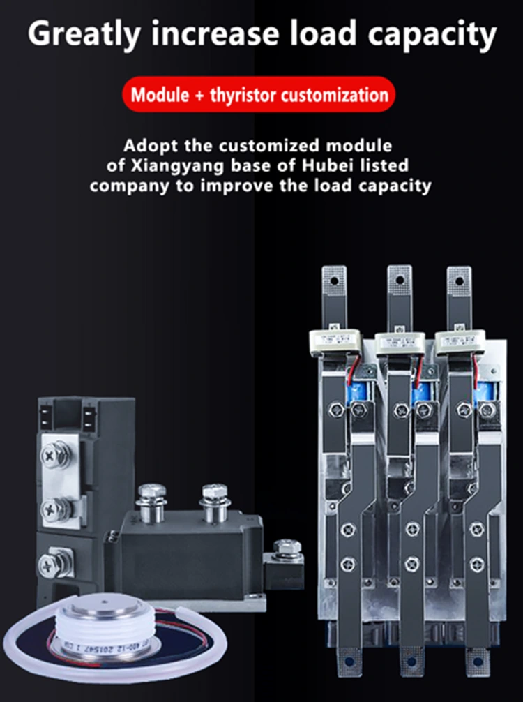 Built in Bypass Soft Starter 90KW No contactor required