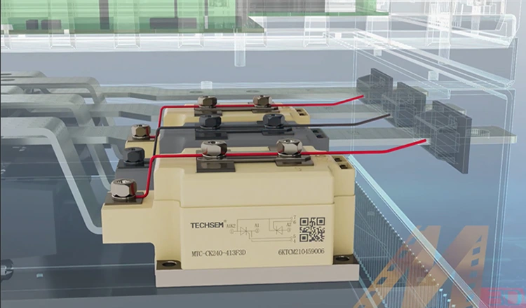 220V 380V 660V 250KW Built in Bypass Soft Starter