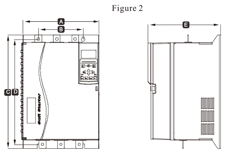 220V 380V 660V 220KW Built in Bypass Soft Starter
